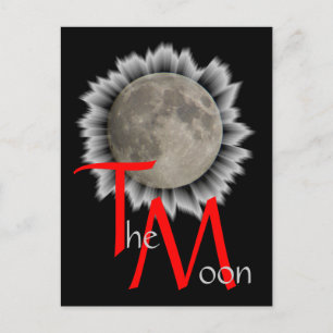 Der Mond, la lune, la luna, de maan Postkarte Briefkaart