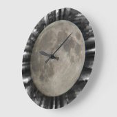 Der Mond, la lune, la luna, de maan Uhr Grote Klok (Hoek)