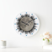 Der Mond, la lune, la luna, de maan Uhr Grote Klok (Huis)