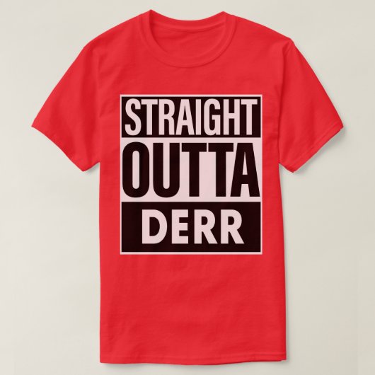 Der naam recht uit DerR T-shirt (Design voorkant)