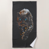 Der Panther Strandlaken (Voorkant)