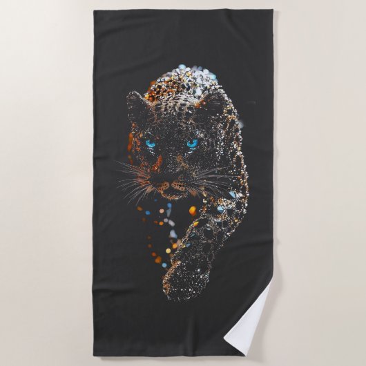 Der Panther Strandlaken (Voorkant)