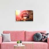 Der Pilz Canvas Afdruk (Insitu (Woonkamer))