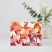 Der Rabe schreckt die Schmetterlinge auf Briefkaart (Staand voorkant)