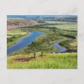 Der Red Deer River in Alberta Kanada Briefkaart (Voorkant)
