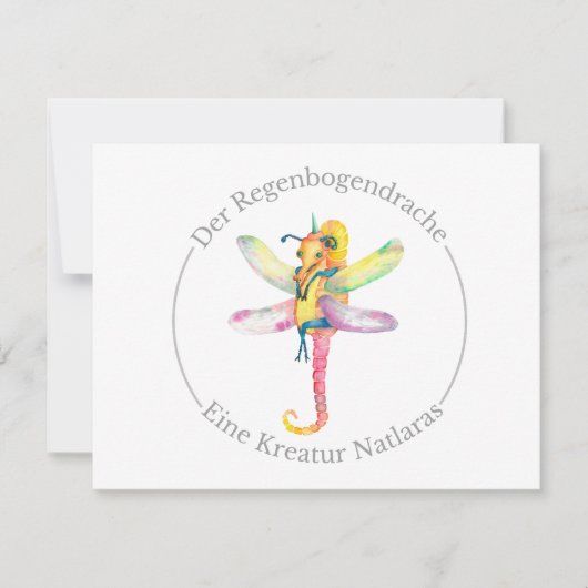 Der Regenbogendrache - Eine Kreatur Natlaras (Voorkant)