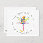 Der Regenbogendrache - Eine Kreatur Natlaras (Voorkant / Achterkant)