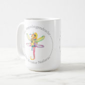 Der Regenbogendrache - Eine Kreatur Natlaras Koffiemok (Voorkant links)