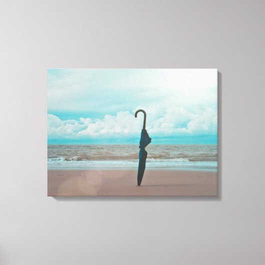 Der Regenschirm - Canvas Afdruk (Voorkant)