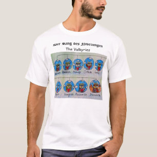 Der Ring des Nibelungen: De Valkyries T-shirt