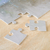 Der Schirm am Strand - Legpuzzel (Zijkant)