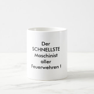 Der SCHNELLSTE Maschinist aller  Feuerwehren ! Koffiemok