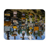 Der Sign Post Forest in Kanada Magneet (Horizontaal)