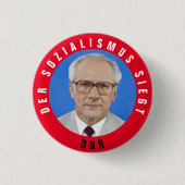 Der Sozialismus siegt Ronde Button 3,2 Cm (Voorkant)