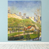 Der Square Saint-Pierre | 1883-84 Canvas Afdruk (Insitu (Houten vloer))