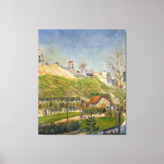 Der Square Saint-Pierre | 1883-84 Canvas Afdruk (Voorkant)