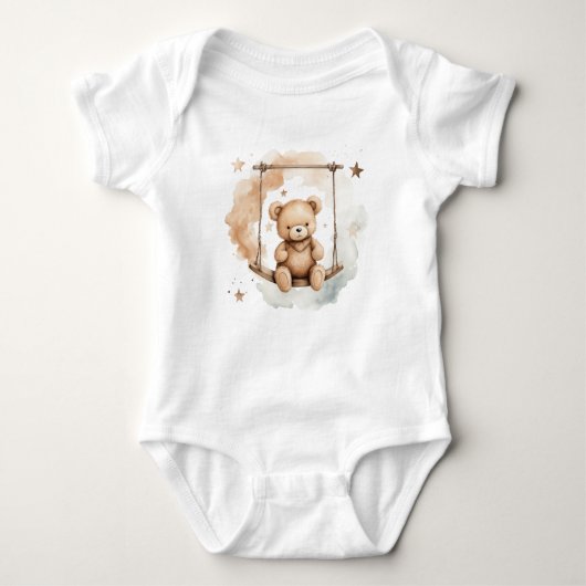 Der Teddybär-Strampler als Ausdruck inniger Liebe Romper (Voorkant)