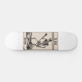 Der Tod / Death Tarot Card Persoonlijk Skateboard (Horizontaal)