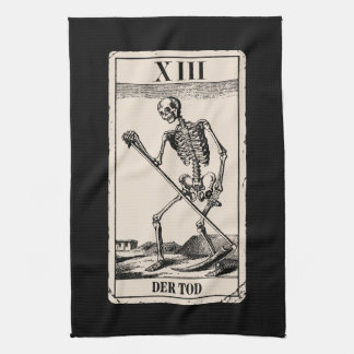 Der Tod / Death Tarot Card Theedoek