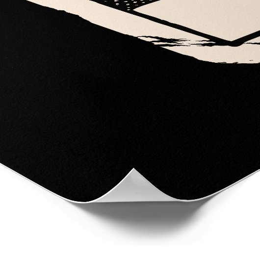 Der Tod/Death Tarot Kaart Poster (Hoek)