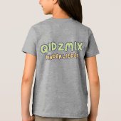Der Traktor zieht den Pflug Tri-Blend Shirt (Achterkant)