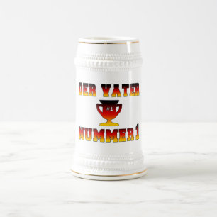 Der Vater Nummer 1 #1 Pap in Duitse Vaderdag Bierpul