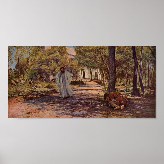 Der verlorene Sohn, Eugène Burnand Poster (Voorkant)