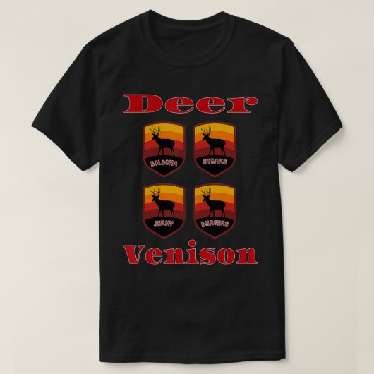 Der Vlees voor de binnenste venisoproer T-shirt (Design voorkant)