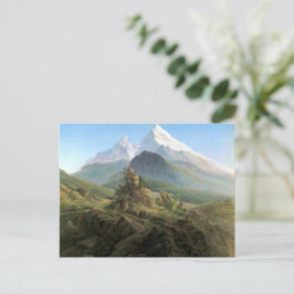 Der Watzmann - Caspar David Friedrich - 1824/1825 Briefkaart