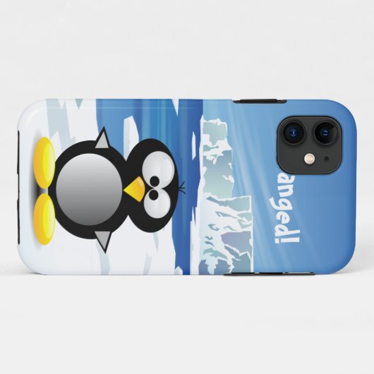 Deranged Penguin Case-Mate iPhone Case (Achterkant (horizontaal))