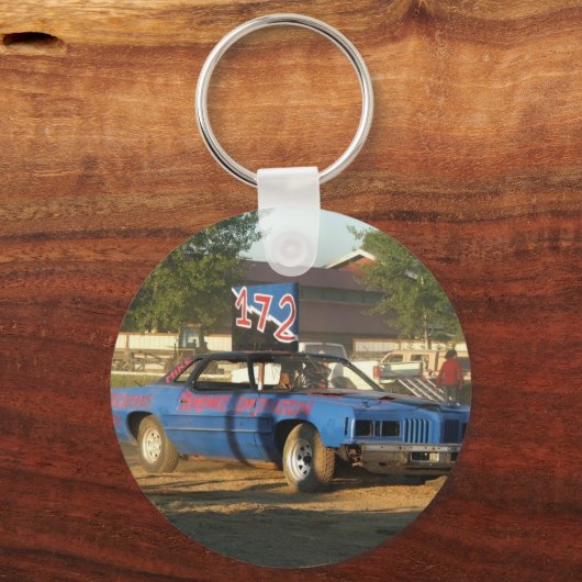 Derby "172" Autopost Sleutelhanger (Voorkant)