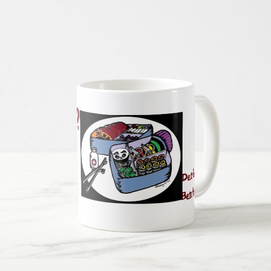 derby bento koffiemok (Voorkant rechts)