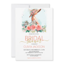 Derby Bridal Shower uitnodiging