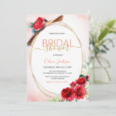 Derby Bridal Shower uitnodiging (Staand voorkant)