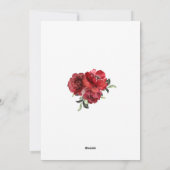 Derby Bridal Shower uitnodiging (Achterkant)