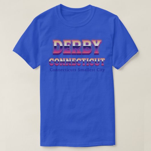 Derby Connecticut T-shirt (Design voorkant)