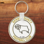 derby county football club sleutelhanger (Voorkant)