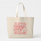 Derby Day Grote Tote Bag (Achterkant)