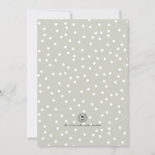 Derby Day Mint Green Kaart (Achterkant)