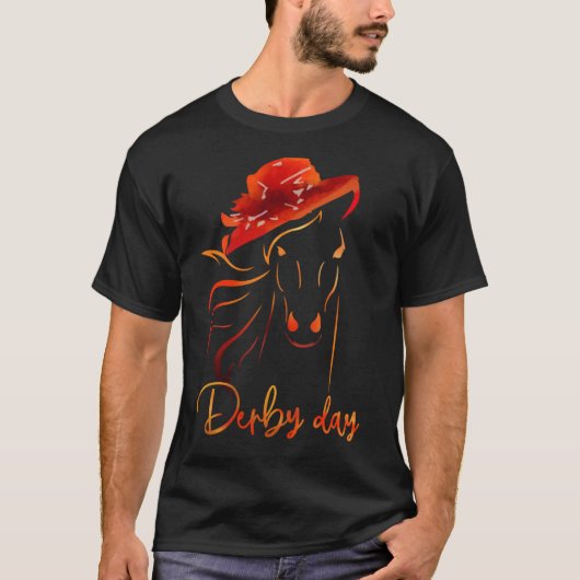Derby Day mint juleps Derby Horse Racing T-shirt (Voorkant)