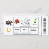 Derby Day "Uit naar het altaar" Vrijgezellenfeest  Kaart (Voorkant)