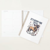 Derby Day Y'all Paard Bloemen Hoed Planner (Display)