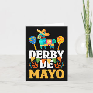 Derby De Mayo Cinco De Mayo Mexican Kaart
