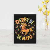 Derby De Mayo Grappige Cinco De Mayo Mexicaanse Fe Kaart (Gele Bloem)