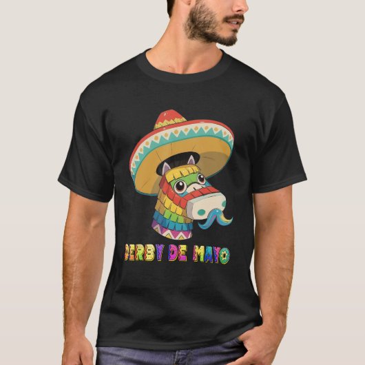 Derby De Mayo Kentucky Horse Race Pinata_1 T-shirt (Voorkant)