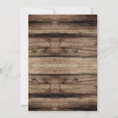 Derby en luier party uitnodiging (Achterkant)