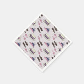 Derby Fancy Petten en Schoenen Patroon Preppy Servet (Hoek)