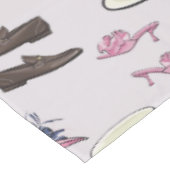 Derby Fancy Petten en Schoenen Patroon Preppy Tafelkleed (Gekanteld)