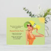 Derby Flair Invitation Kaart (Staand voorkant)