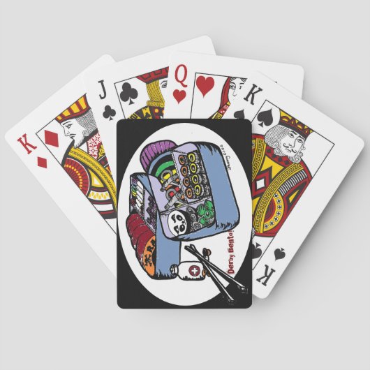 derby for speelkaarten (Achterkant)